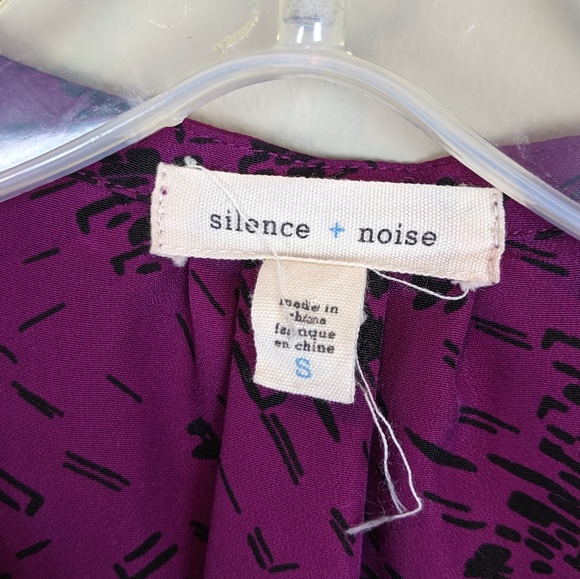 Urban Outfitters | Silence Noise Purple Blouse-E86 - Picture 4 of 6